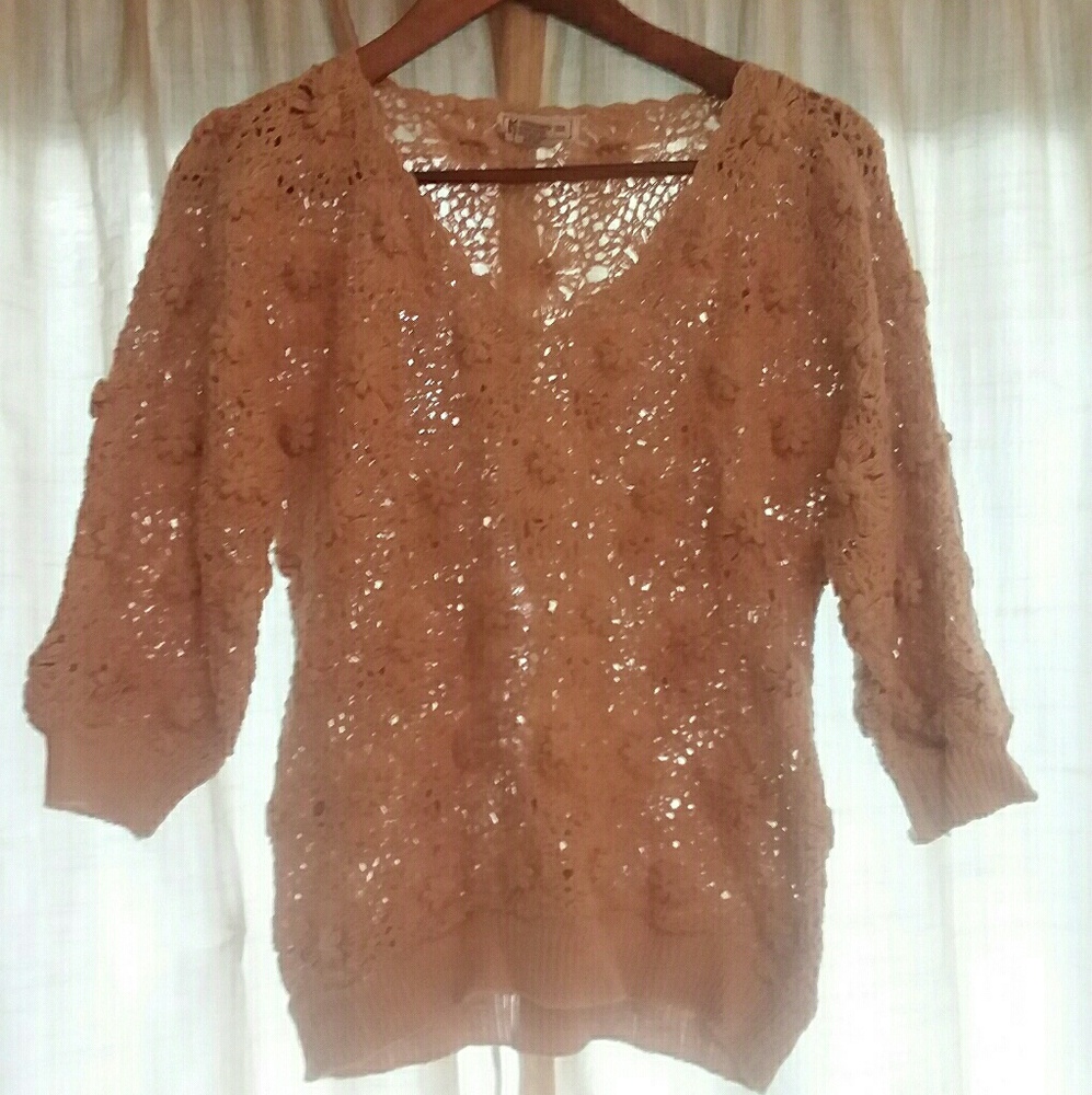 Vintage Crochet Sweater